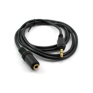 تصویر audio 3.5mm female to male cable 5m gold افزایش صدا ۵ متر سر طلایی