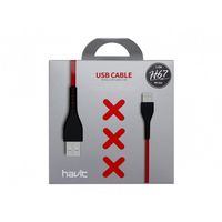 تصویر کابل شارژ microUSB هویت مدل HV-H67 بطول 0.3 متر