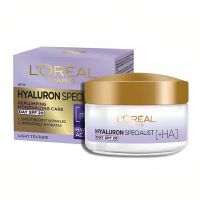 تصویر کرم آبرسان هیالورونیک اسید لورال Loreal حجم 50 میل ا Loreal Day Moisturizing Eye Cream
